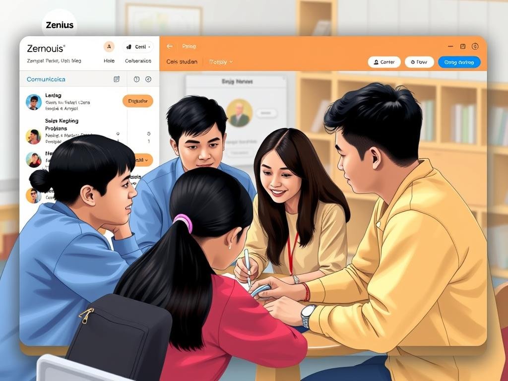 Komunitas pembelajaran Zenius Komunitas pembelajaran Zenius