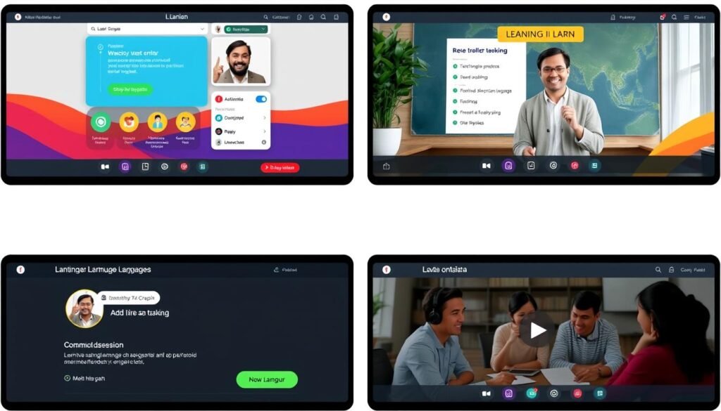 Studi kasus kursus bahasa daring menyenangkan